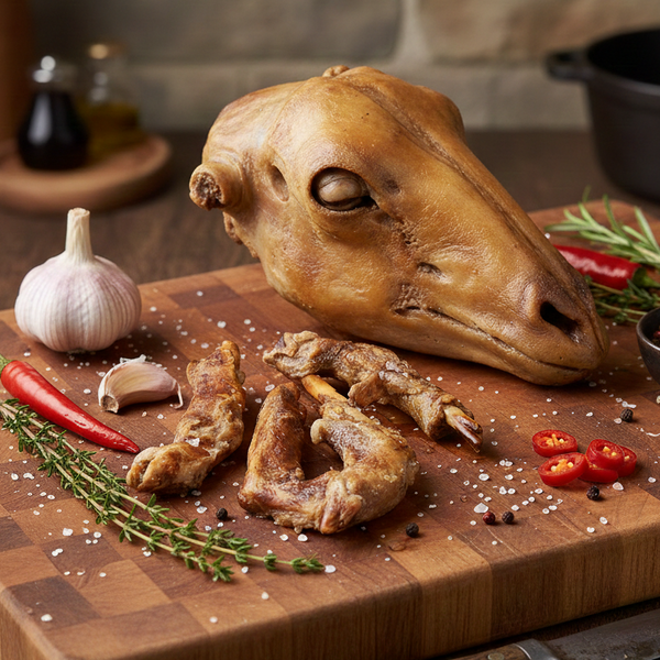 TÊTE + 4 PATTES MOUTON Viande de Ferké