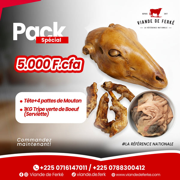 Pack Spécial Viande de Ferké